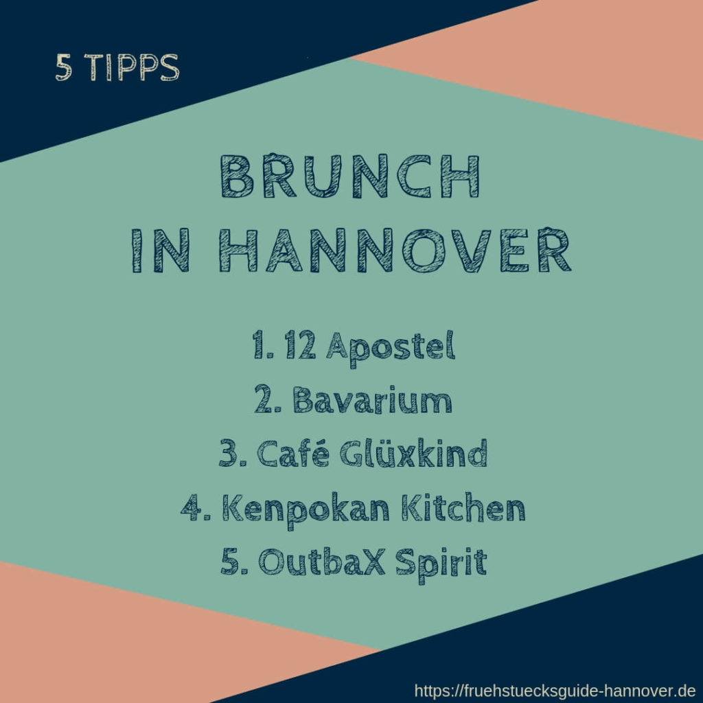 Brunch in Hannover am Wochenende ♥ Frühstücksguide Hannover